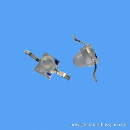 1.8mm Round Subminiature Axial Blue Chip LED with Indicator and Backlight, Mono-color Type